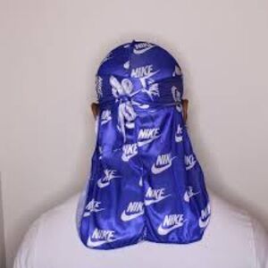 High quality blue silky durags comes brand New in packaging